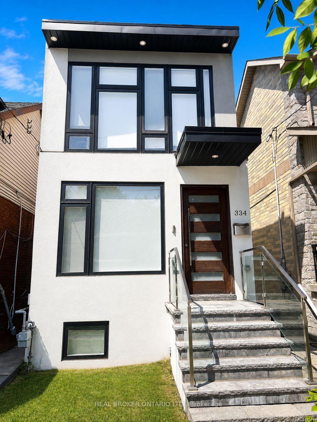 Front of Unit Basement, 334 Monarch Park Avenue