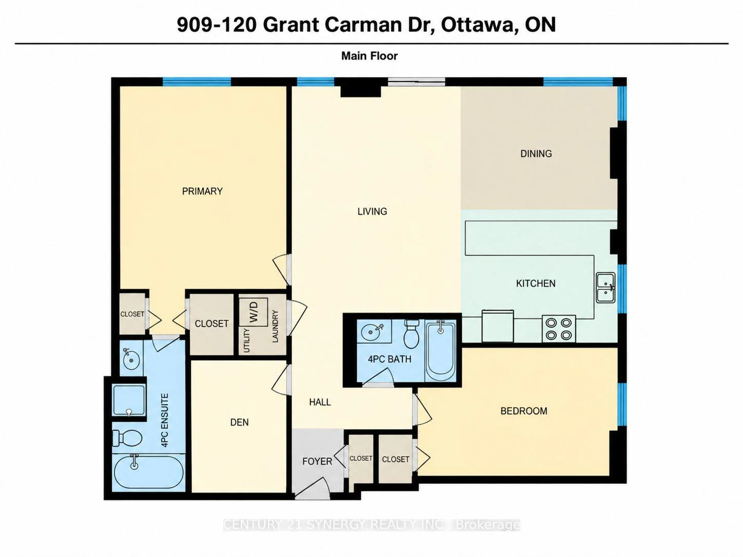 Photo 56 of Unit 909, 120 Grant Carman Drive, Ottawa, Borden Farm/Stewart Farm/Carleton Heights/Parkwood Hills — HOMEH