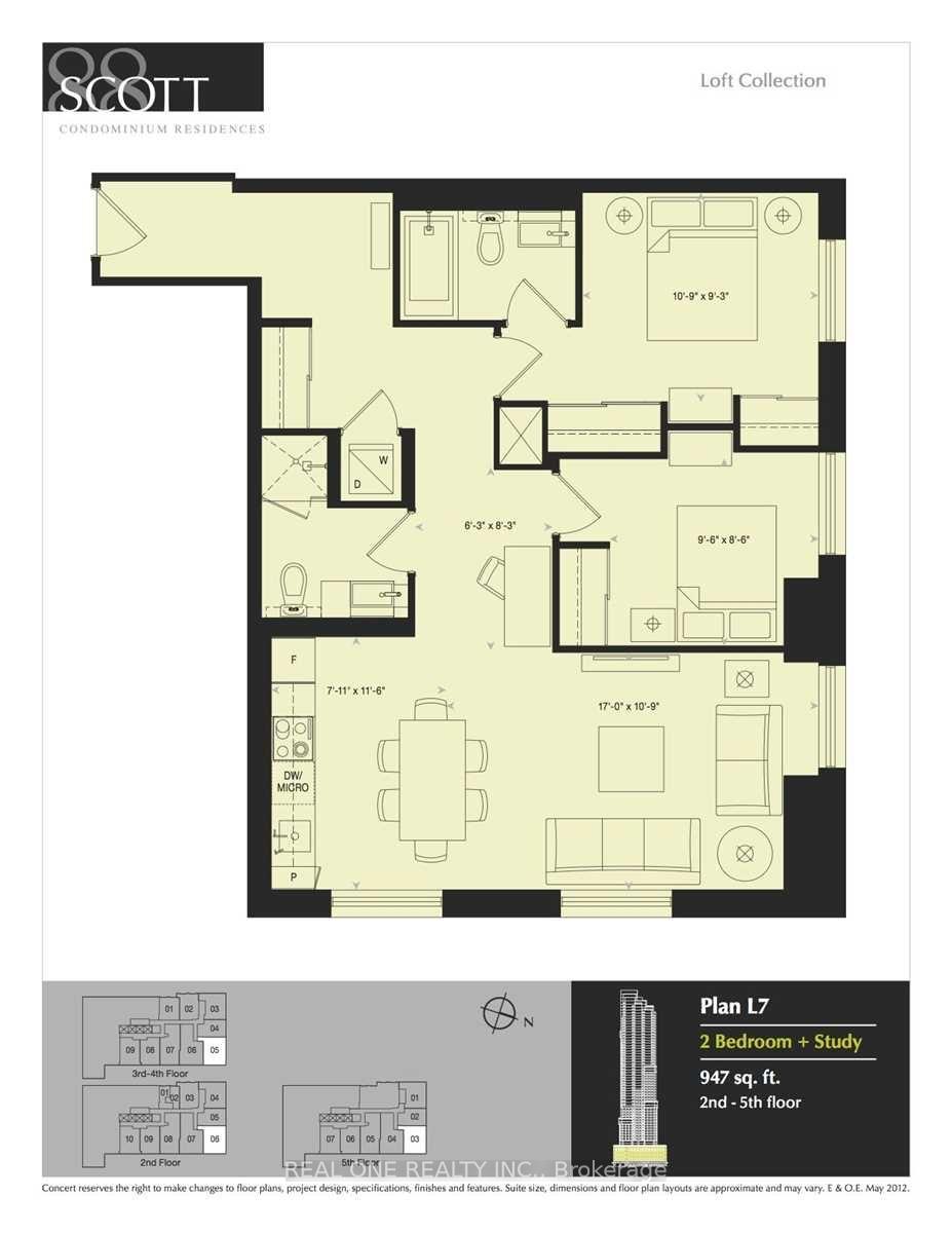 Photo 15 of Unit 503, 88 Scott Street, Toronto, Church-Yonge Corridor — HOMEH