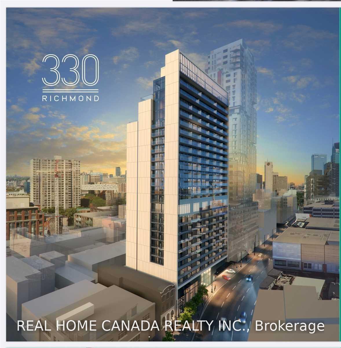 Front of Unit 705, 330 Richmond Street W