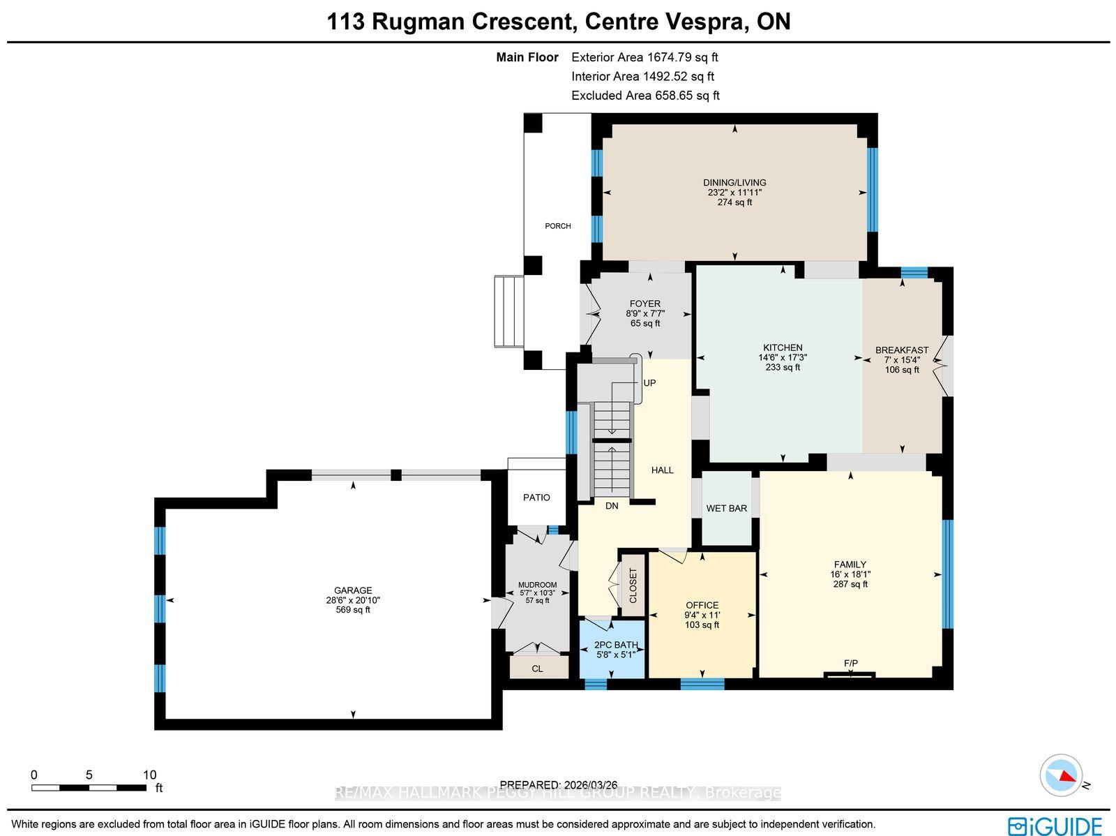 Photo 26 of 113 Rugman Crescent, Springwater, Centre Vespra — HOMEH