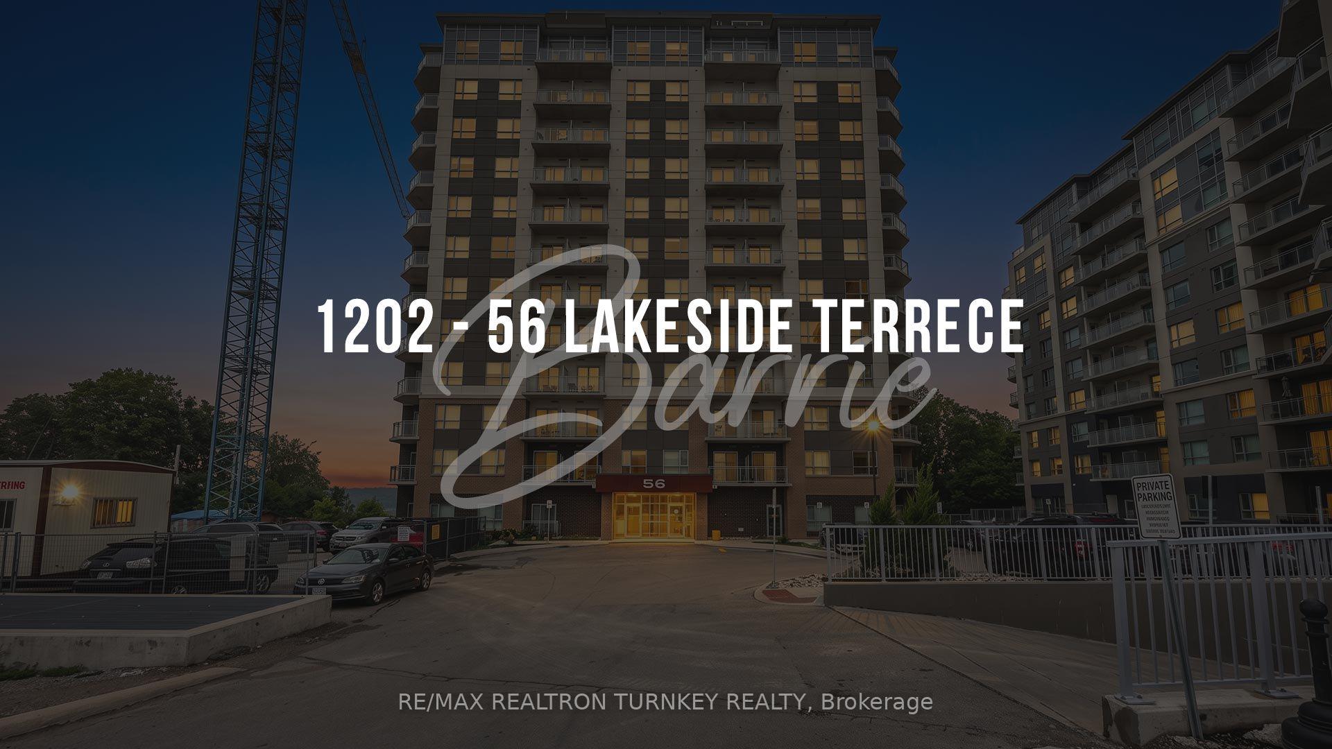 Photo 1 of Unit 1202, 56 Lakeside Terrace, Barrie, Little Lake — HOMEH