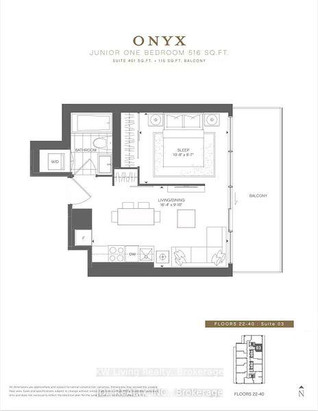 Photo 1 of Unit 2203, 3 Gloucester Street E, Toronto, Church-Yonge Corridor — HOMEH