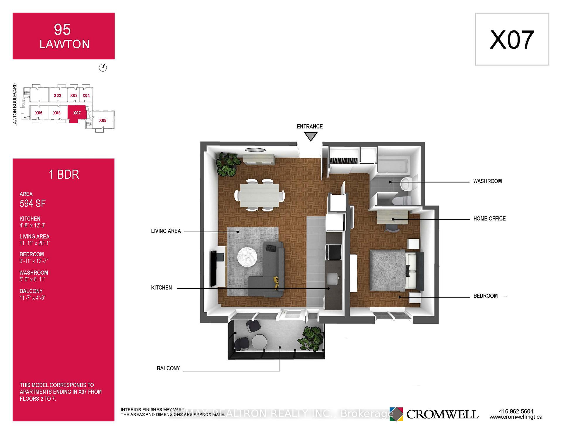Photo 5 of Unit 207, 95 Lawton Boulevard, Toronto, Yonge-St. Clair — HOMEH