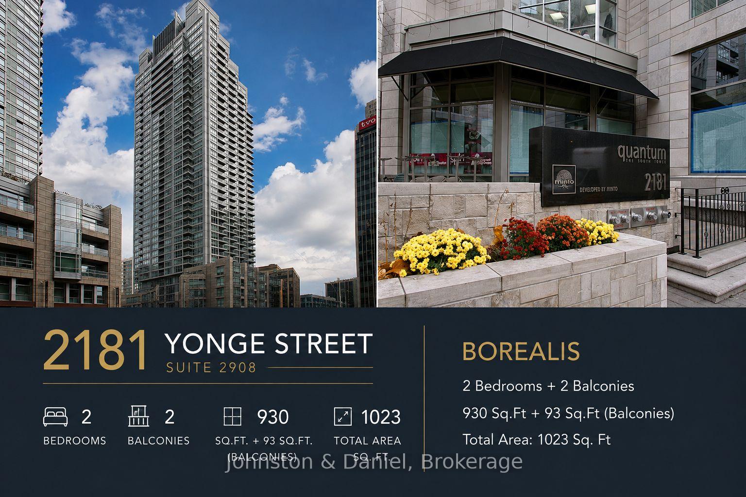 Photo 1 of Unit 2908, 2181 Yonge Street, Toronto, Mount Pleasant West — HOMEH