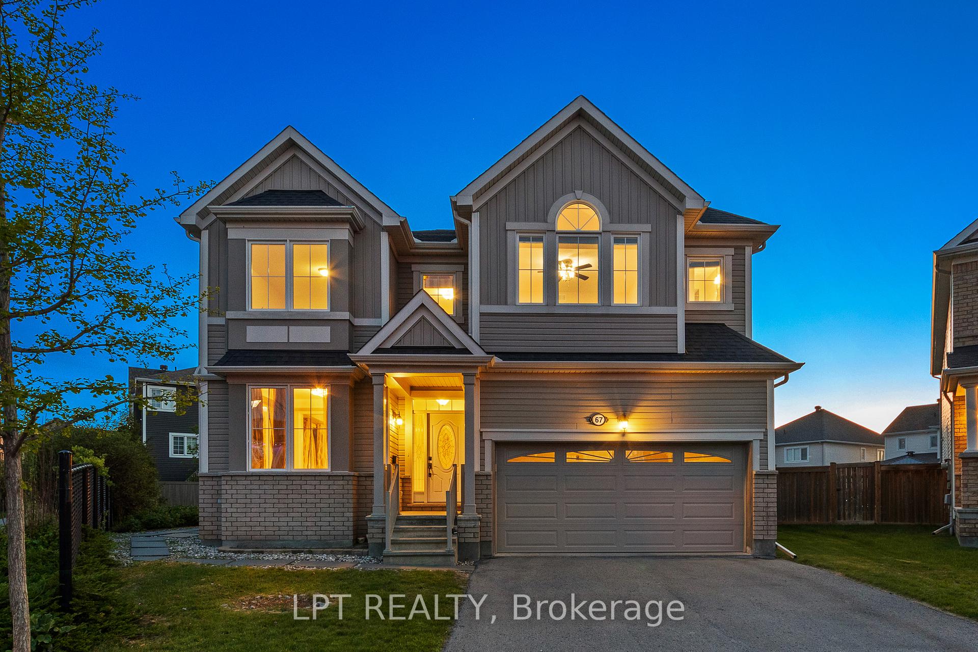 Photo 1 of 67 Bristling Crescent, Ottawa, Barrhaven - Half Moon Bay — HOMEH