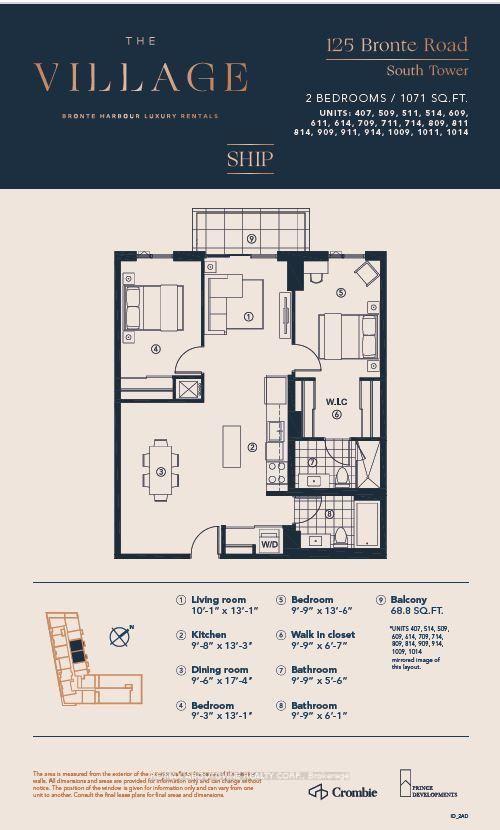 Photo 3 of Unit A0410, 125 Bronte Road, Oakville, Bronte — HOMEH