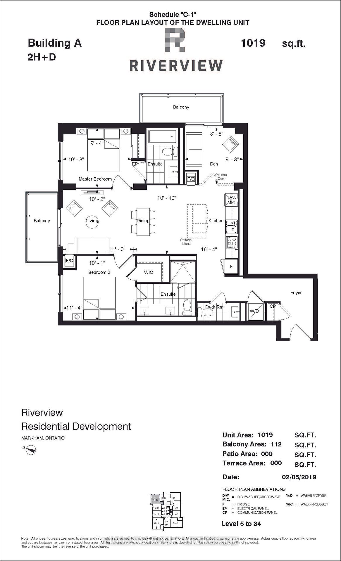 Photo 14 of Unit 910, 8 Water Walk Drive, Markham, Unionville — HOMEH