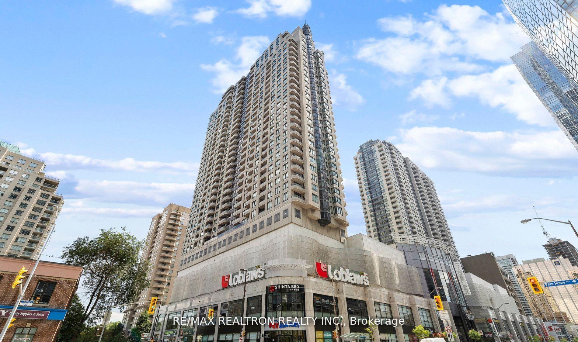 Front of Unit 1112, 33 Empress Avenue