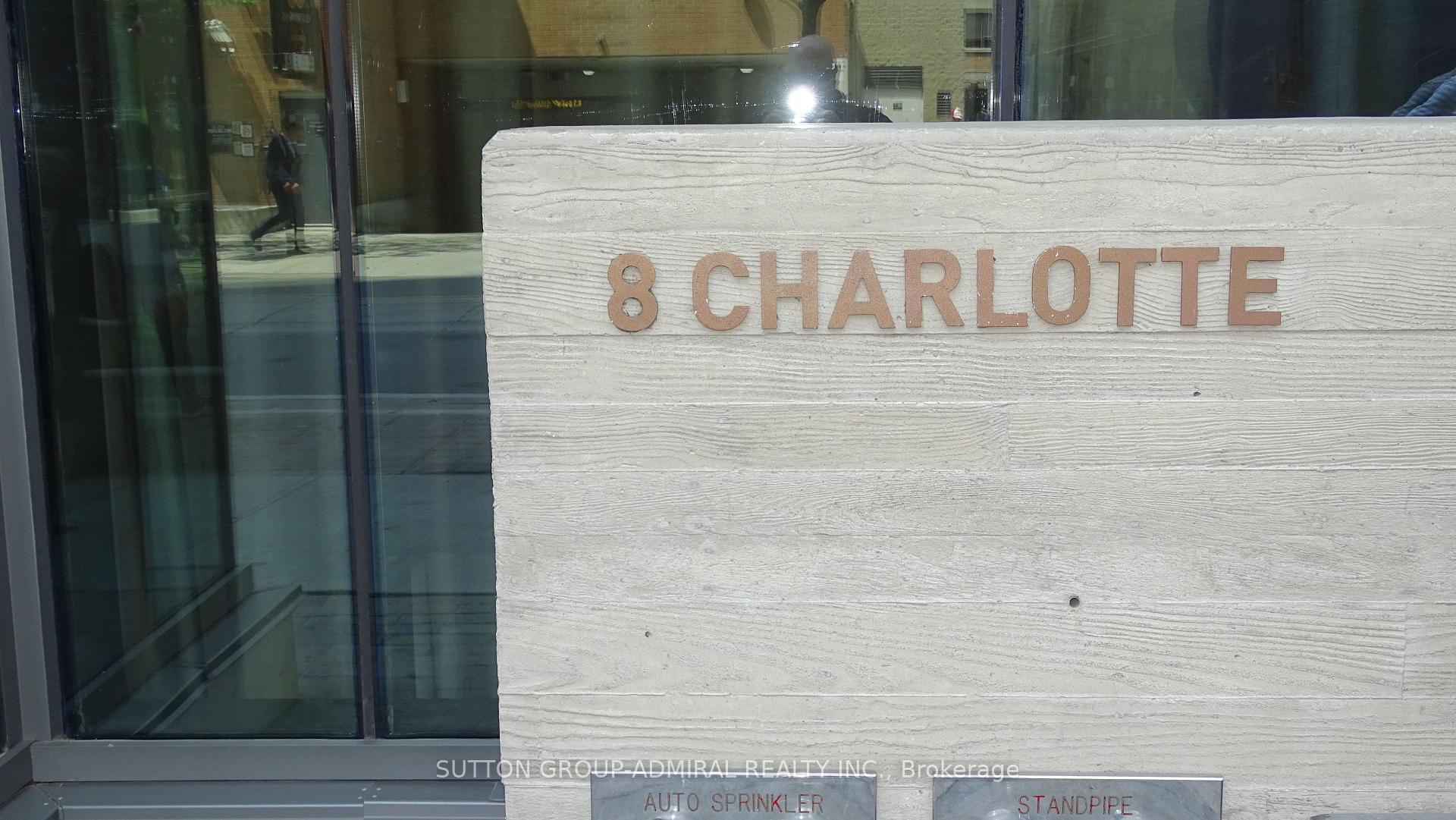 Front of Unit 2508, 8 Charlotte Street