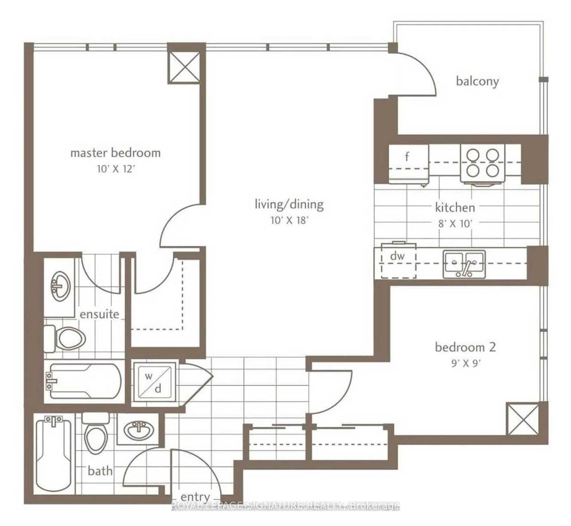 Front of Unit 3604, 4070 Confederation Parkway