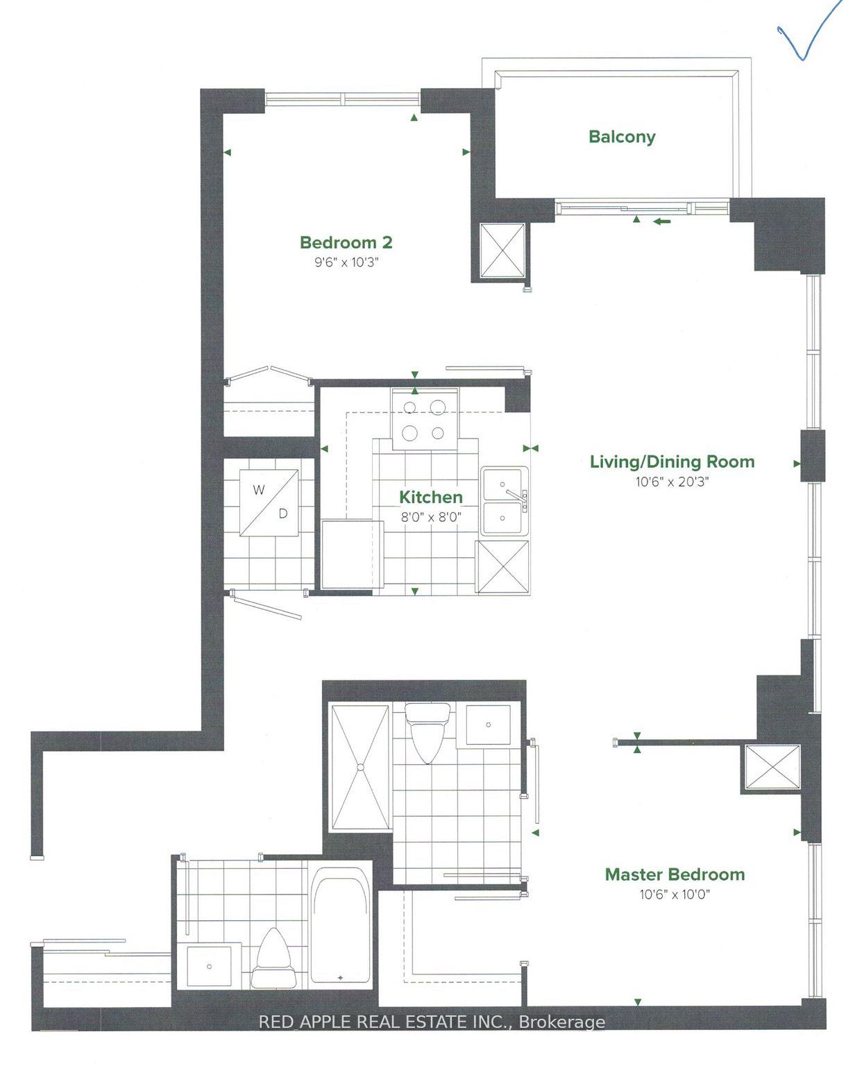 Photo 20 of Unit 1802, 50 Thomas Riley Road, Etobicoke, Islington-City Centre West — HOMEH