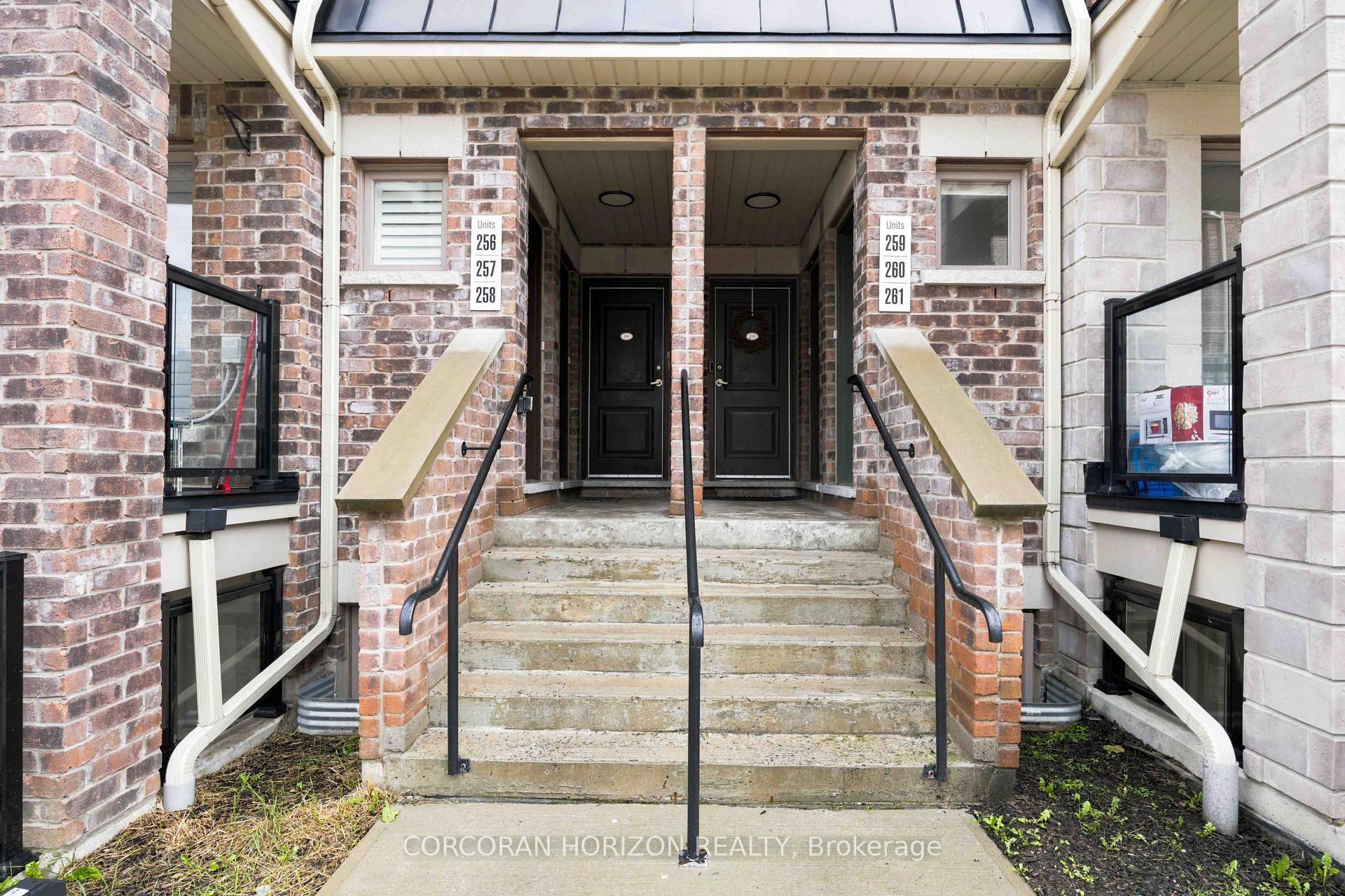 Front of Unit 258, 60 Parrotta Drive