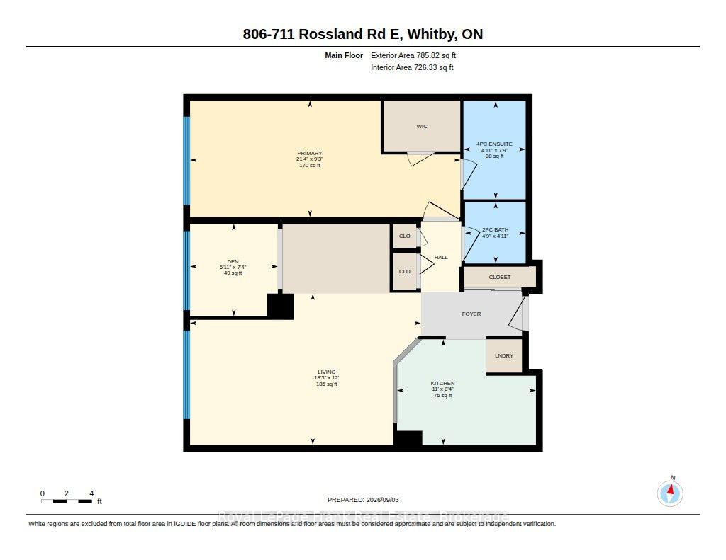 Photo 41 of Unit 806, 711 Rossland Road E, Whitby, Pringle Creek — HOMEH