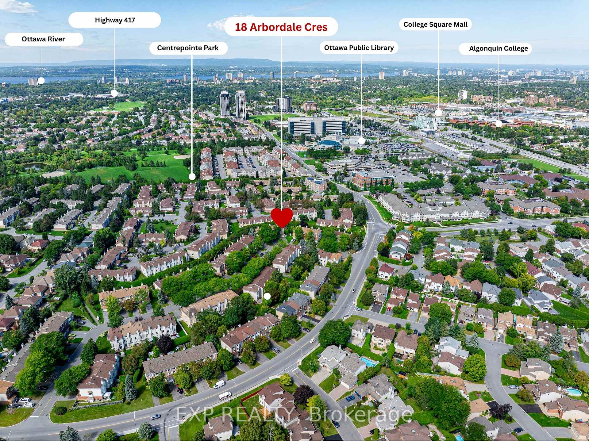 Photo 4 of 18 Arbordale Crescent, Ottawa, Centrepointe — HOMEH