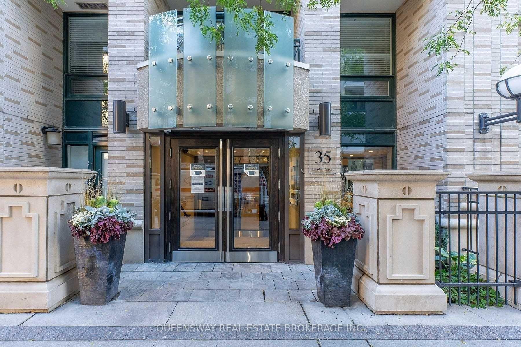 Photo 1 of Unit 1118, 35 Hayden Street, Toronto, Church-Yonge Corridor — HOMEH