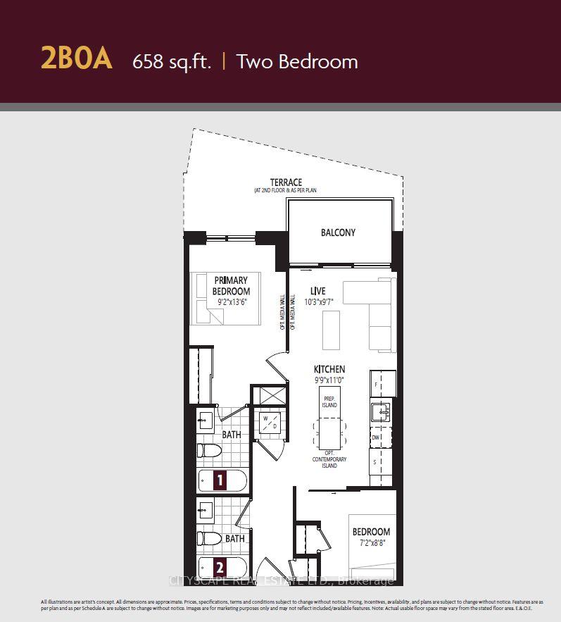Photo 2 of Unit 705, 1415 Dundas Street E, Oakville, Joshua Meadows — HOMEH