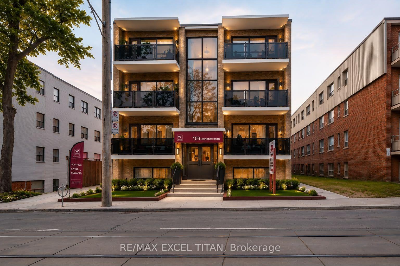 Photo 1 of Unit 201, 156 Kingston Road, Toronto, Woodbine Corridor — HOMEH
