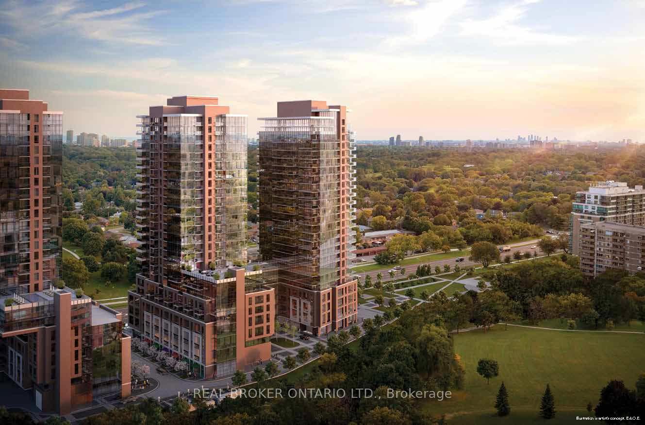 Front of Unit 1903, 4010 Eglinton Avenue W
