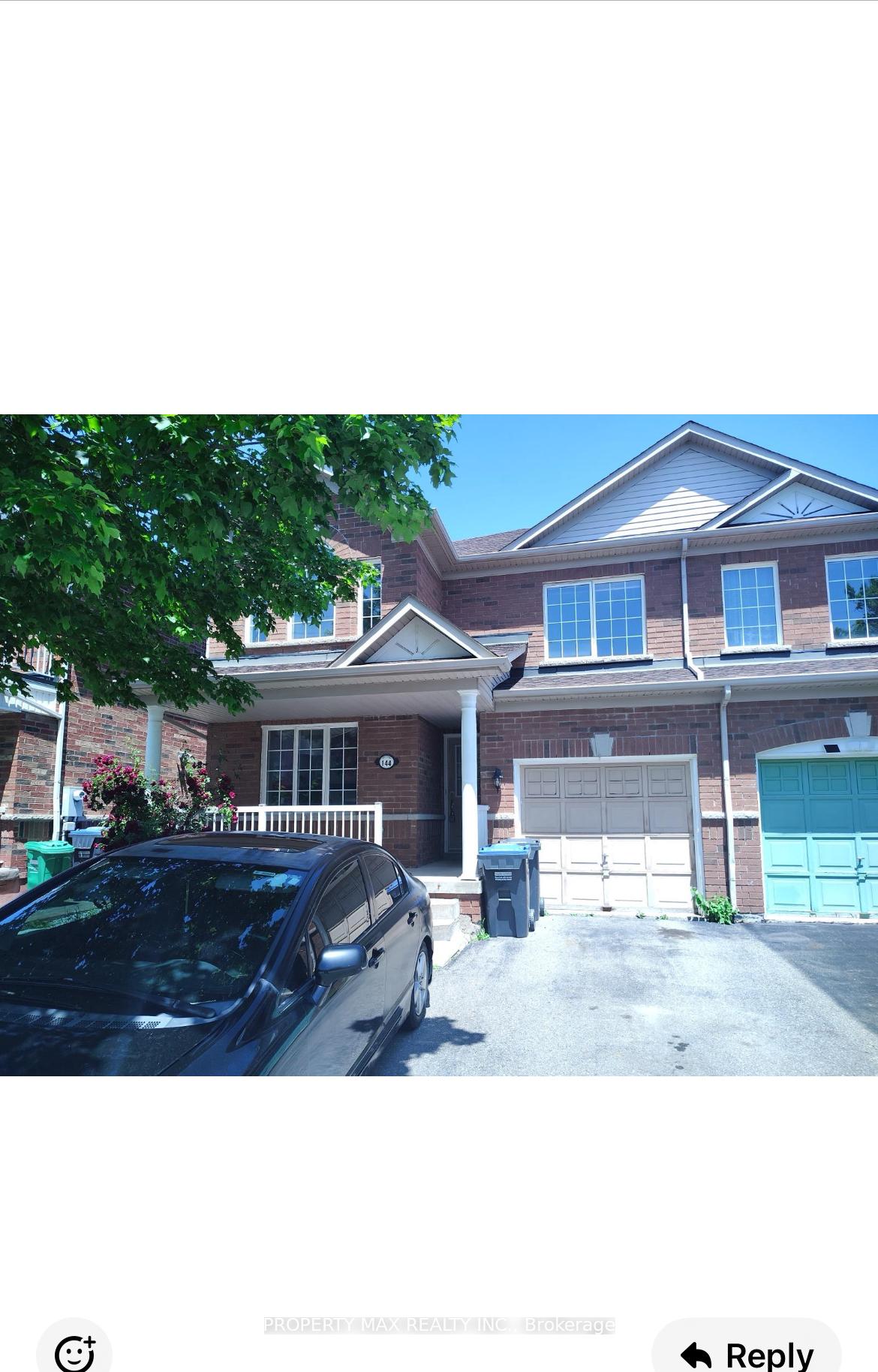 Photo 1 of Unit upper levels, 144 Dells Crescent, Brampton, Fletcher's Meadow — HOMEH