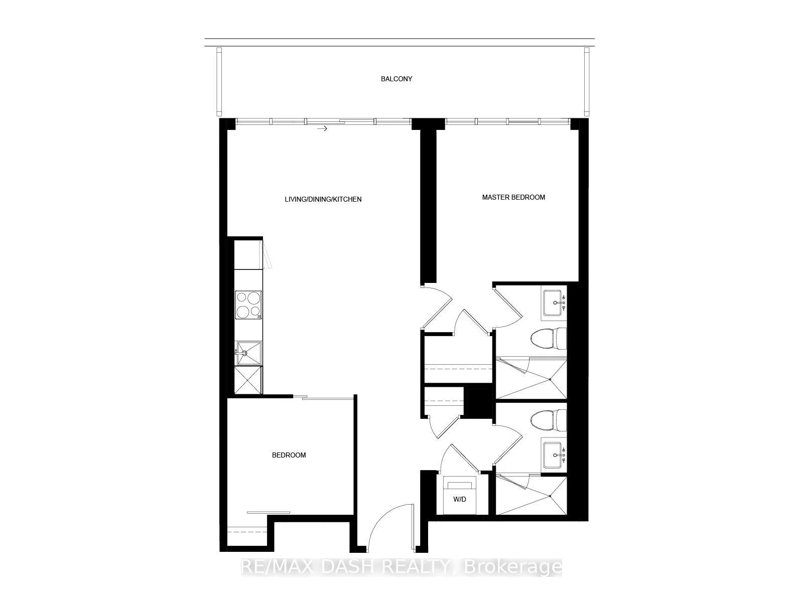 Front of Unit 2201, 634 Church Street