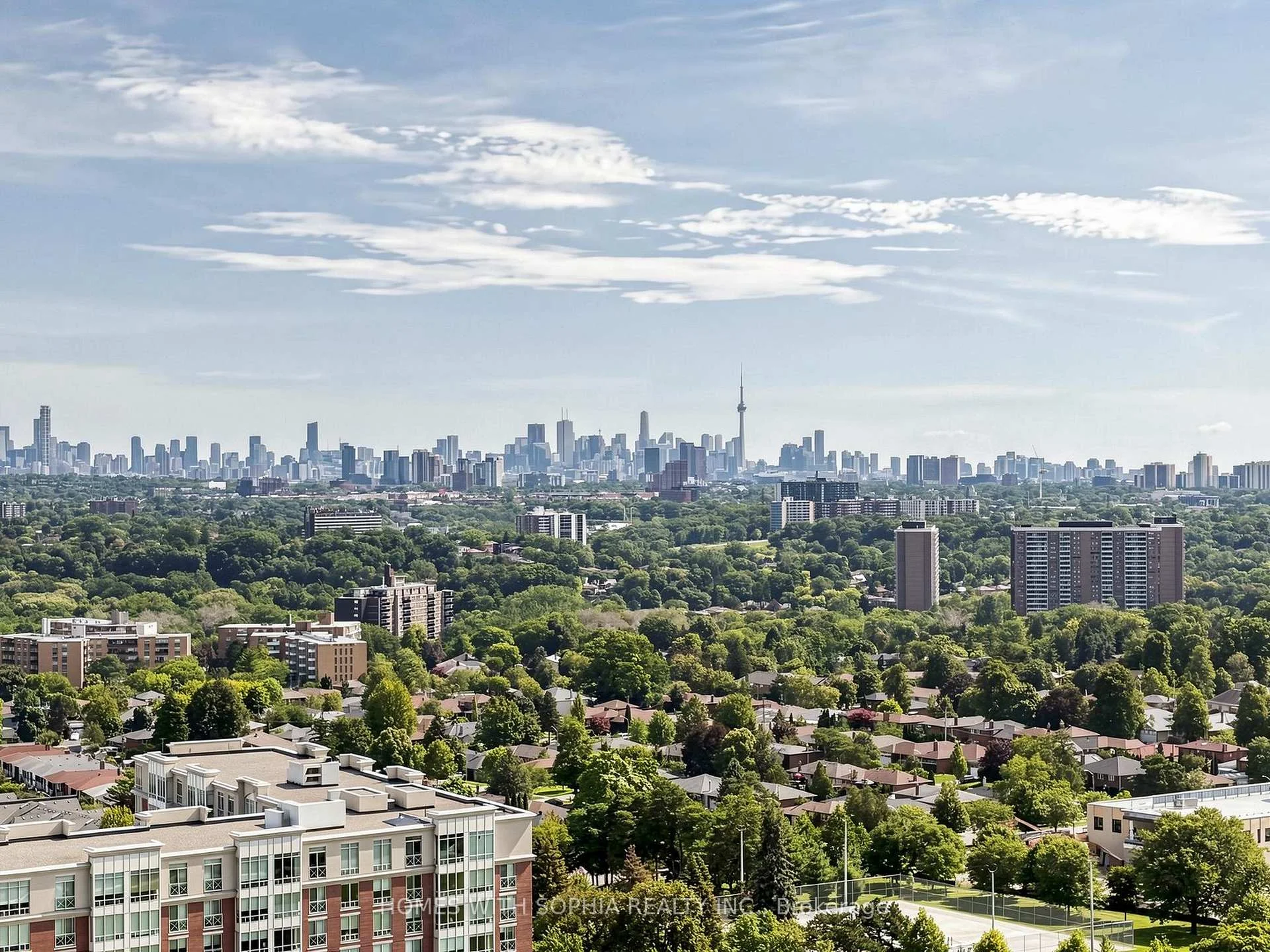 Front of Unit 1910, 4010 Eglinton Avenue W