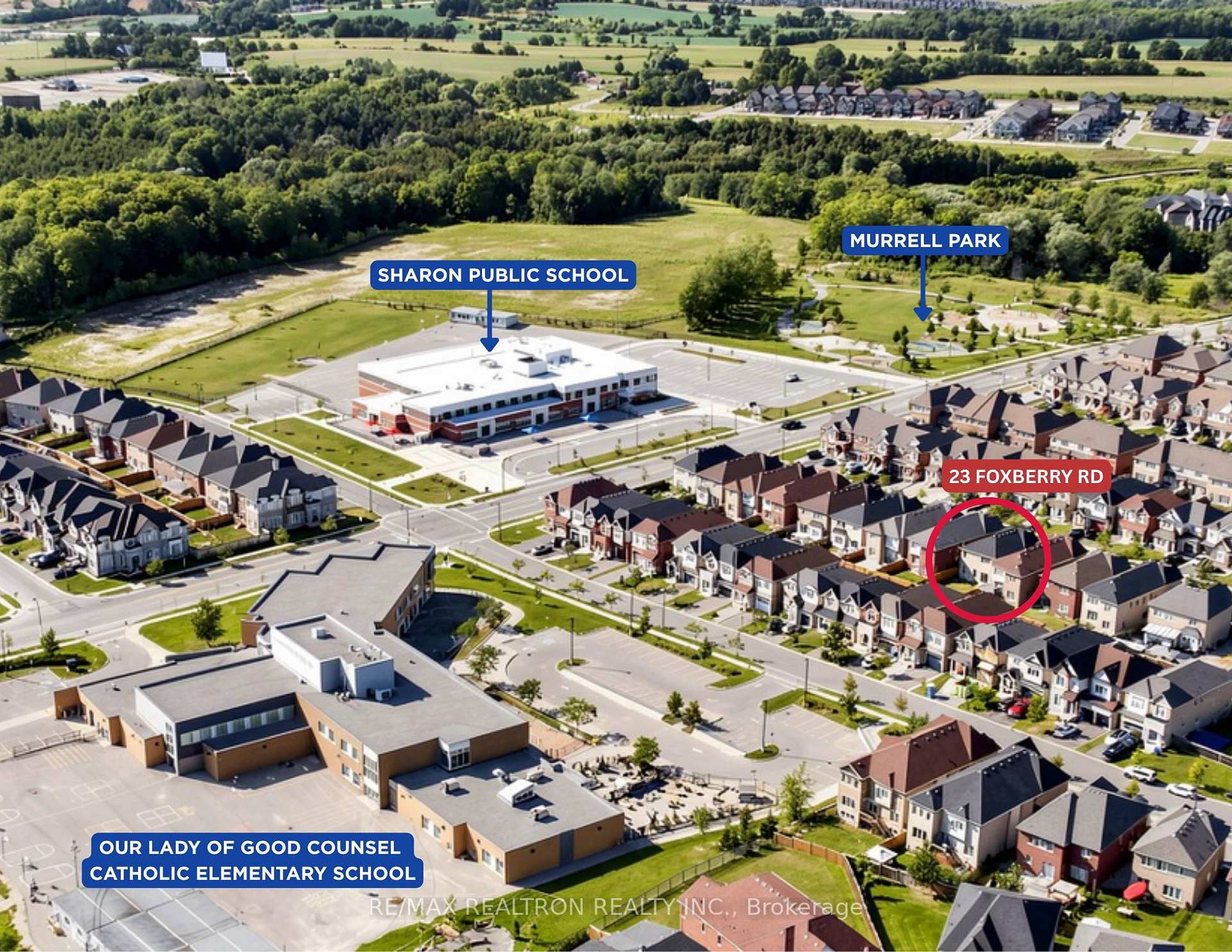 Photo 42 of 23 Foxberry Road, East Gwillimbury, Sharon — HOMEH