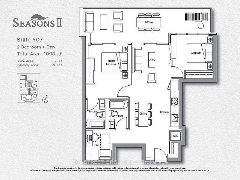 Photo 20 of Unit 507, 85 Mcmahon Drive, North York, Bayview Village — HOMEH