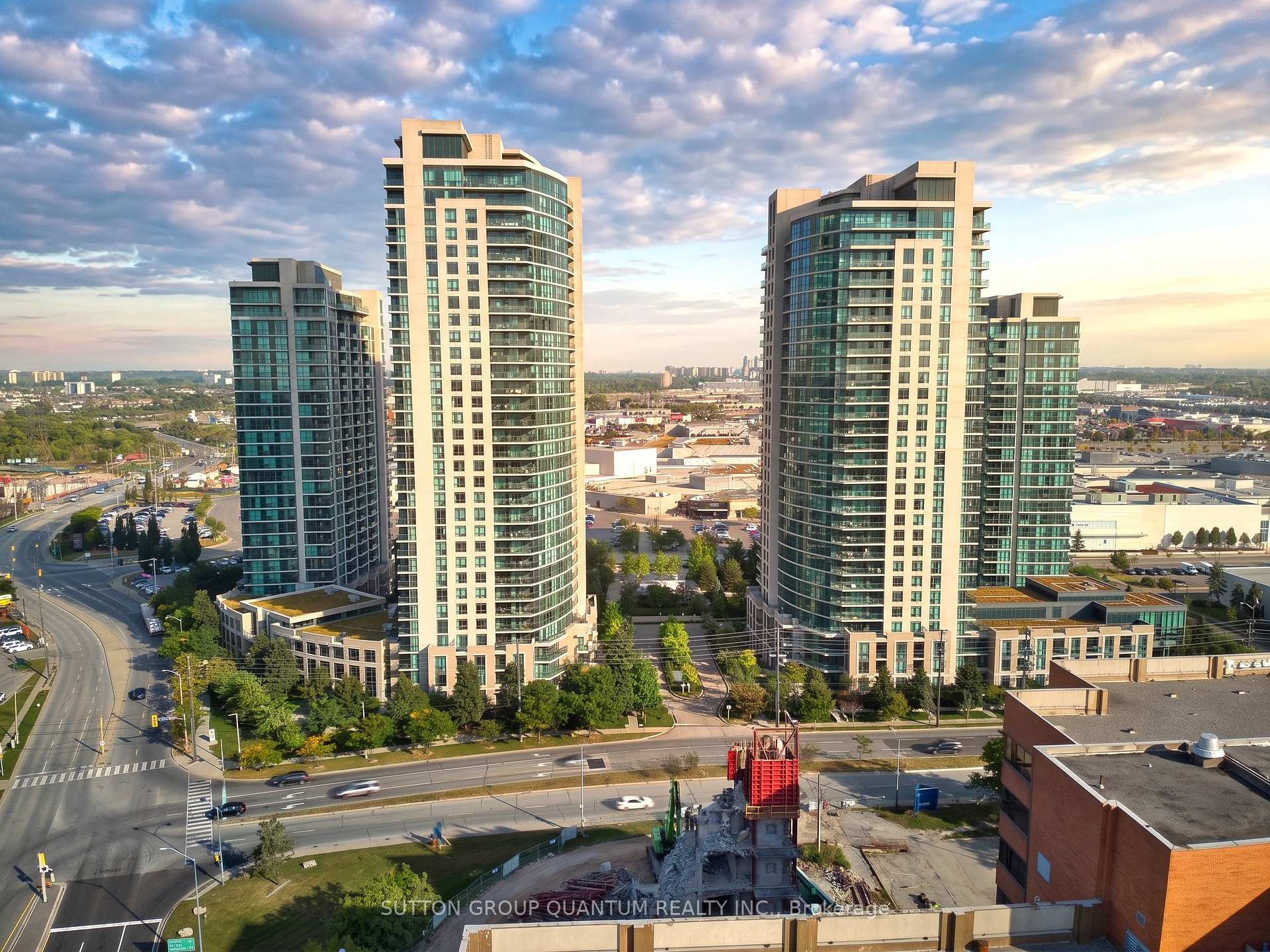 Front of Unit 1412, 205 Sherway Gardens Road