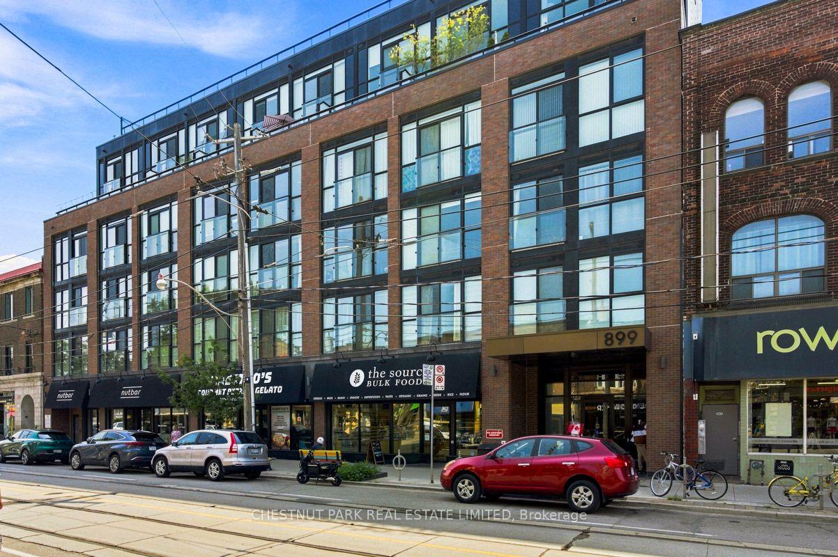 Front of Unit 205, 899 Queen Street E