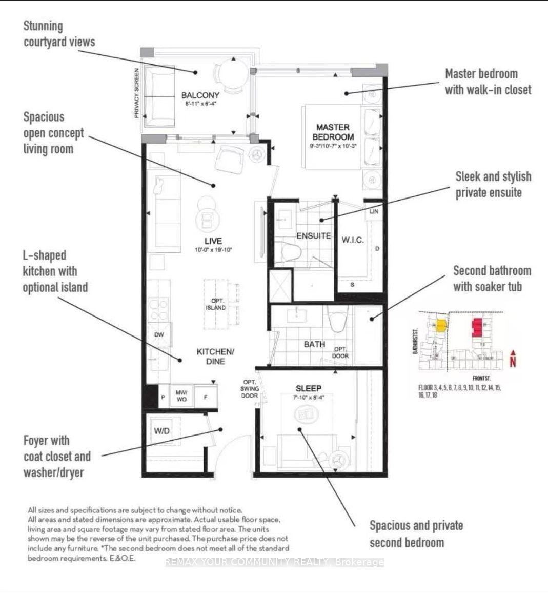 Photo 14 of Unit 622E, 576 Front Street W, Toronto, Waterfront Communities — HOMEH