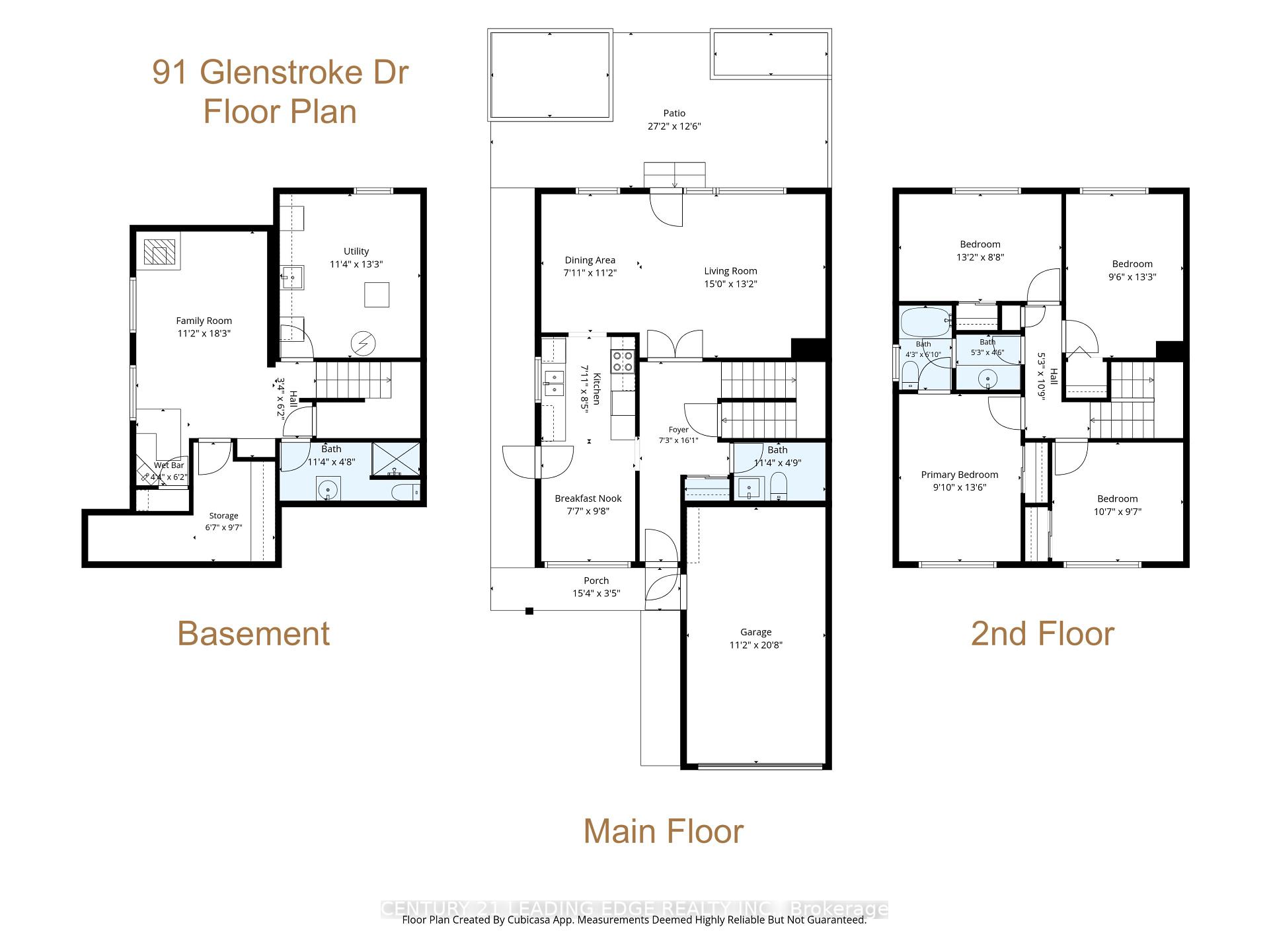 Photo 100 of 91 Glenstroke Drive, Scarborough, Agincourt South-Malvern West — HOMEH