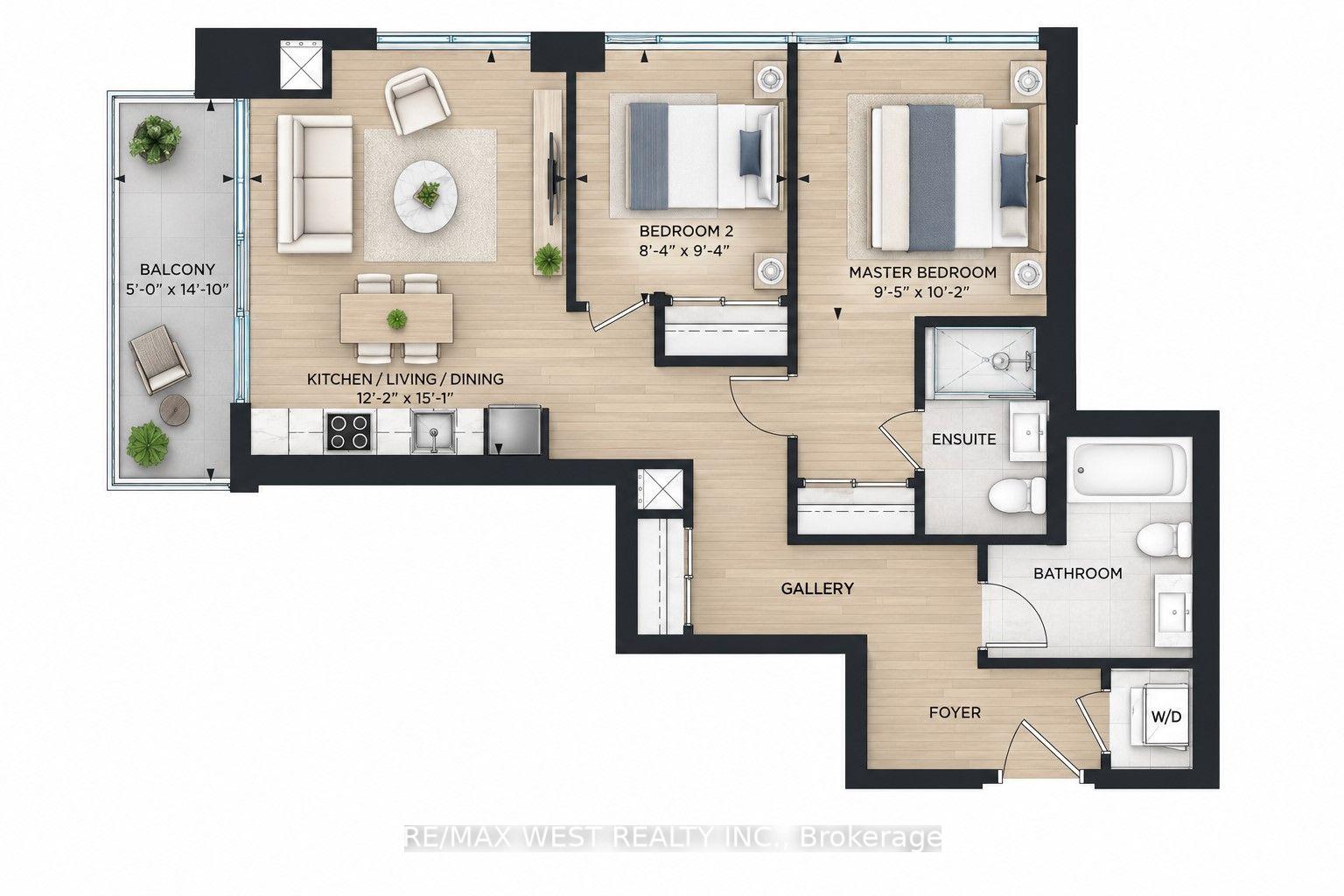 Photo 5 of Unit PH103, 75 Canterbury Place, North York, Willowdale West — HOMEH
