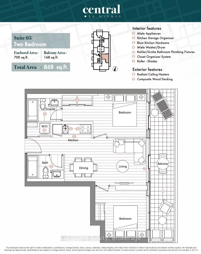 Photo 2 of Unit 1905, 38 Widmer Street, Toronto, Waterfront Communities — HOMEH