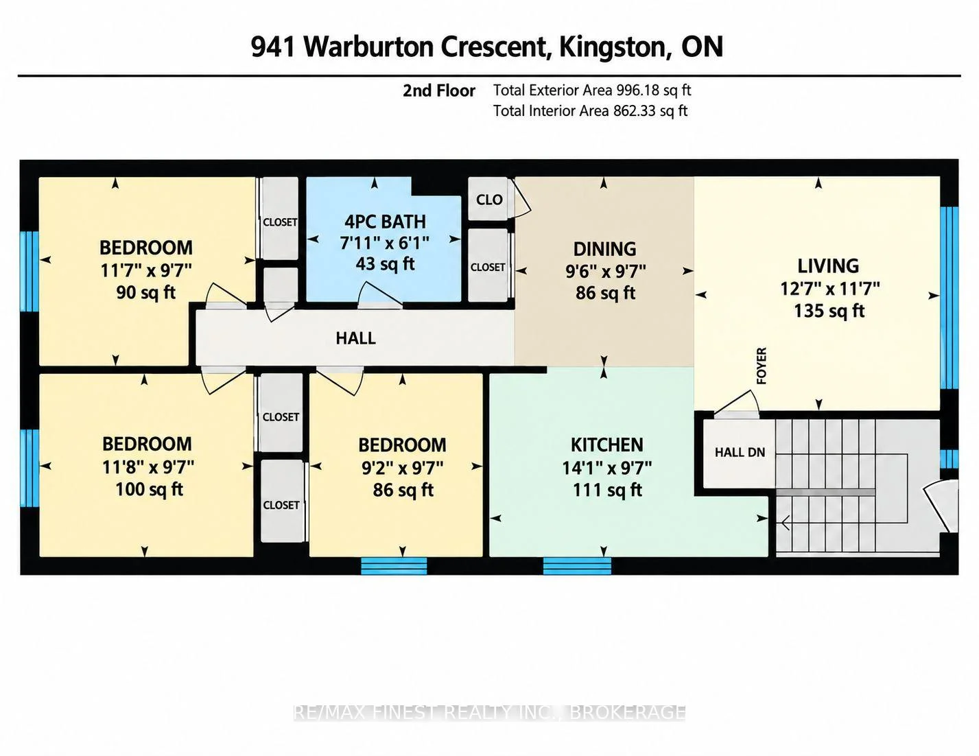 Photo 39 of 941 Warburton Crescent, Kingston, East Gardiners Rd — HOMEH