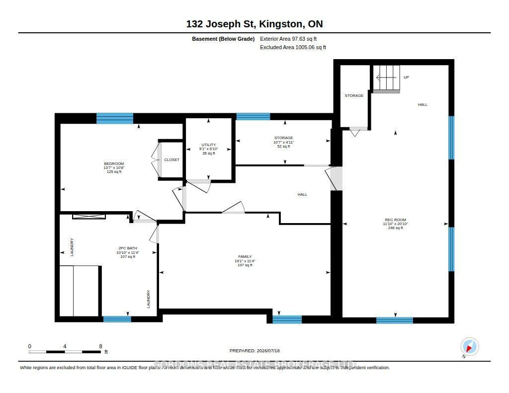 Photo 50 of 132 Joseph Street, Kingston, East of Sir John A. Blvd — HOMEH