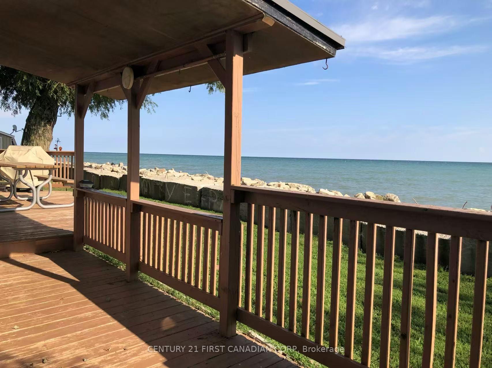 Front of 18008 Erie Shore Drive