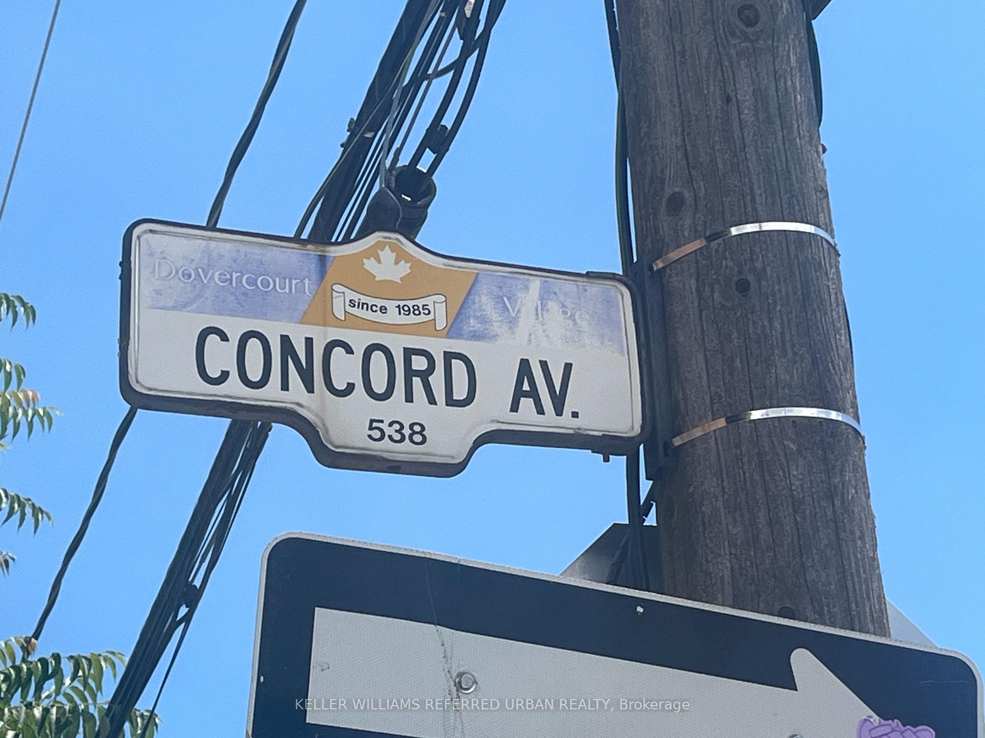 Front of 458 Concord Avenue