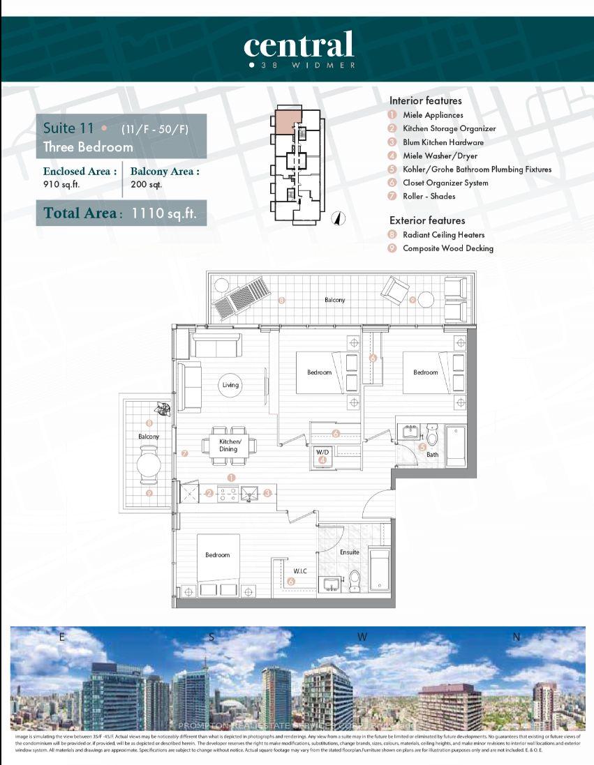 Photo 18 of Unit 4911, 38 Widmer Street, Toronto, Waterfront Communities — HOMEH