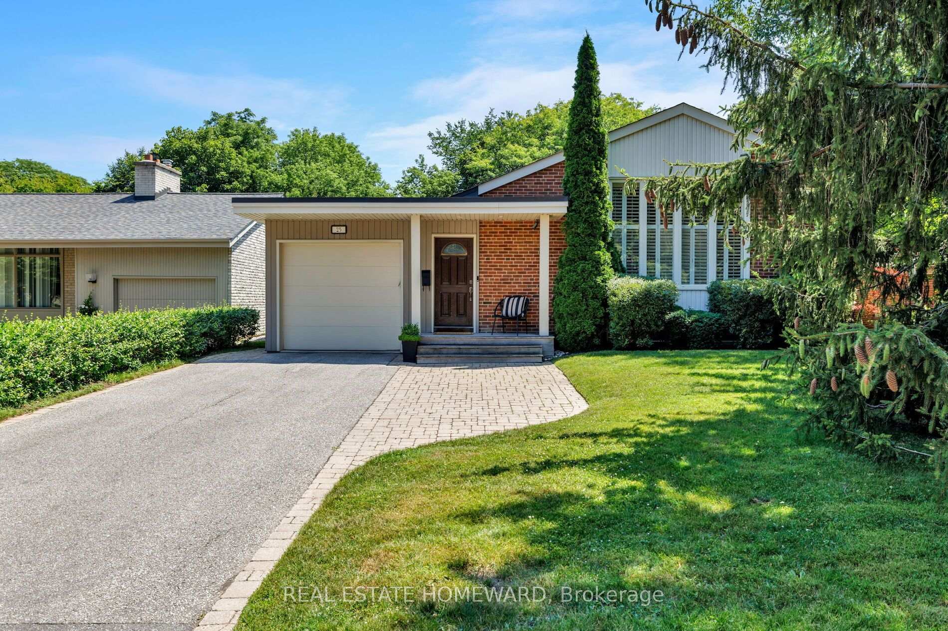 Front of 25 Talwood Drive