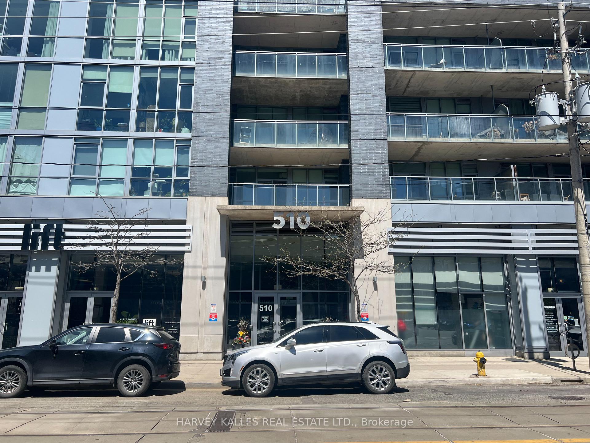 Front of Unit 213, 510 King Street E