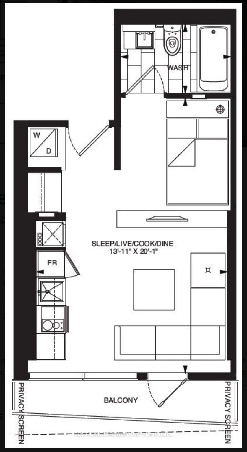 Photo 8 of Unit 5308, 197 Yonge Street, Toronto, Church-Yonge Corridor — HOMEH
