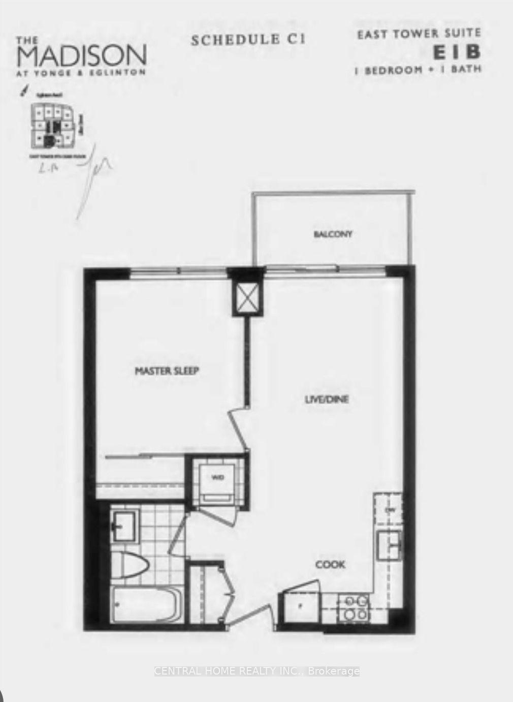 Photo 2 of Unit 2619, 98 Lillian Street, Toronto, Mount Pleasant West — HOMEH