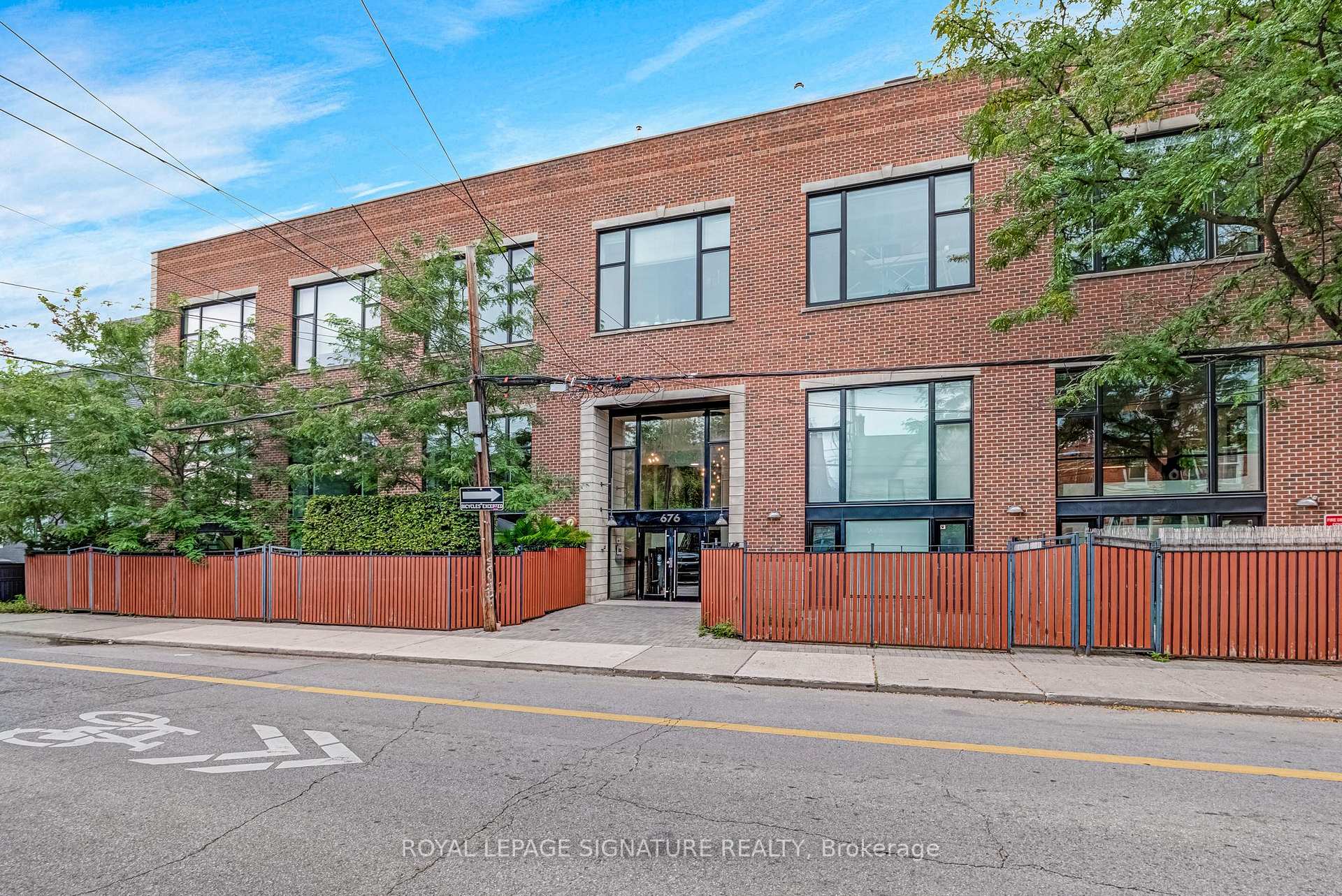 Front of Unit 108, 676 Richmond Street W