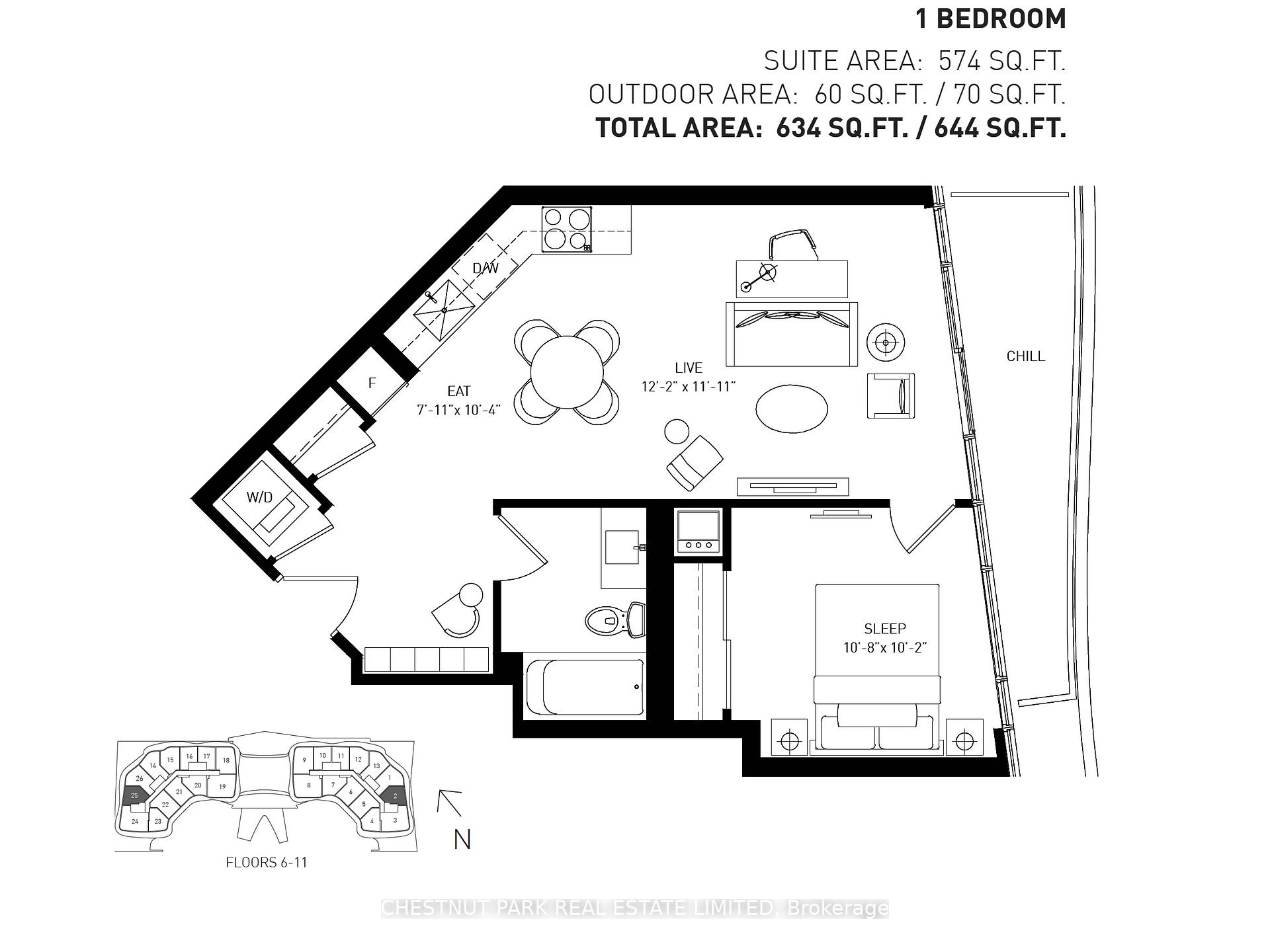 Photo 11 of Unit 902, 99 The Donway, North York, Banbury-Don Mills — HOMEH