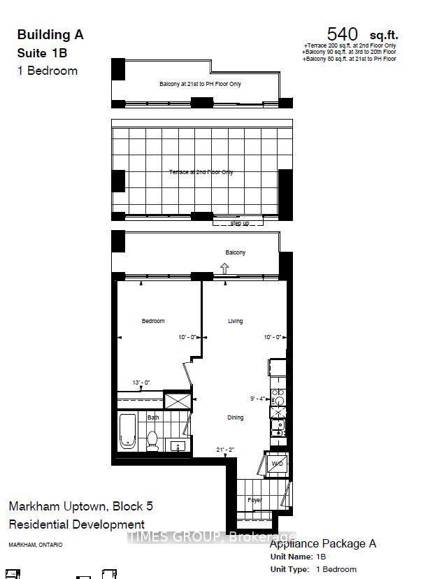 Photo 7 of Unit 1701, 18 Uptown Drive, Markham, Unionville — HOMEH