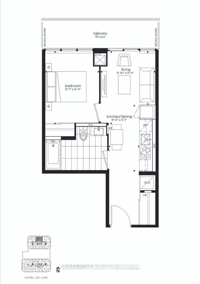 Photo 17 of Unit 2612, 99 Broadway Avenue, Toronto, Mount Pleasant West — HOMEH