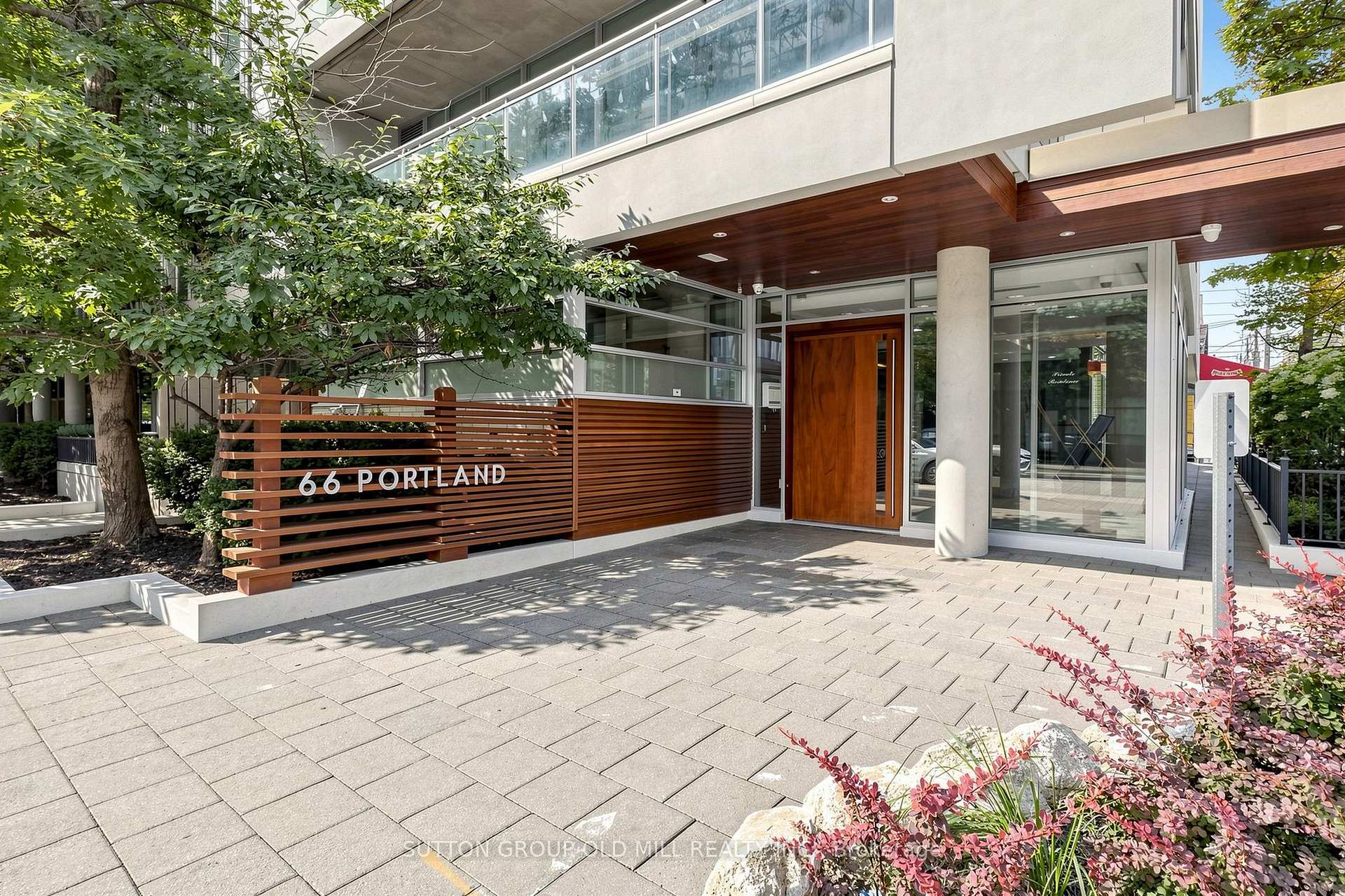 Front of Unit 512, 66 Portland Street