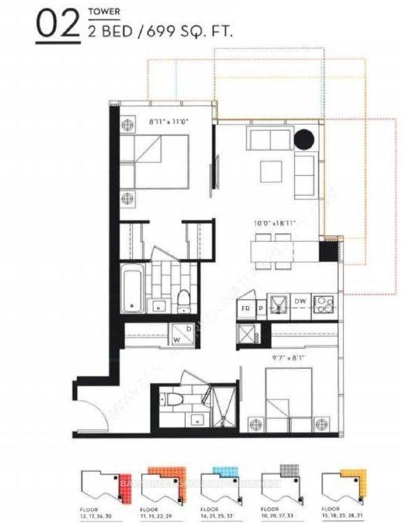 Photo 3 of Unit 1802, 77 Shuter Street, Toronto, Church-Yonge Corridor — HOMEH