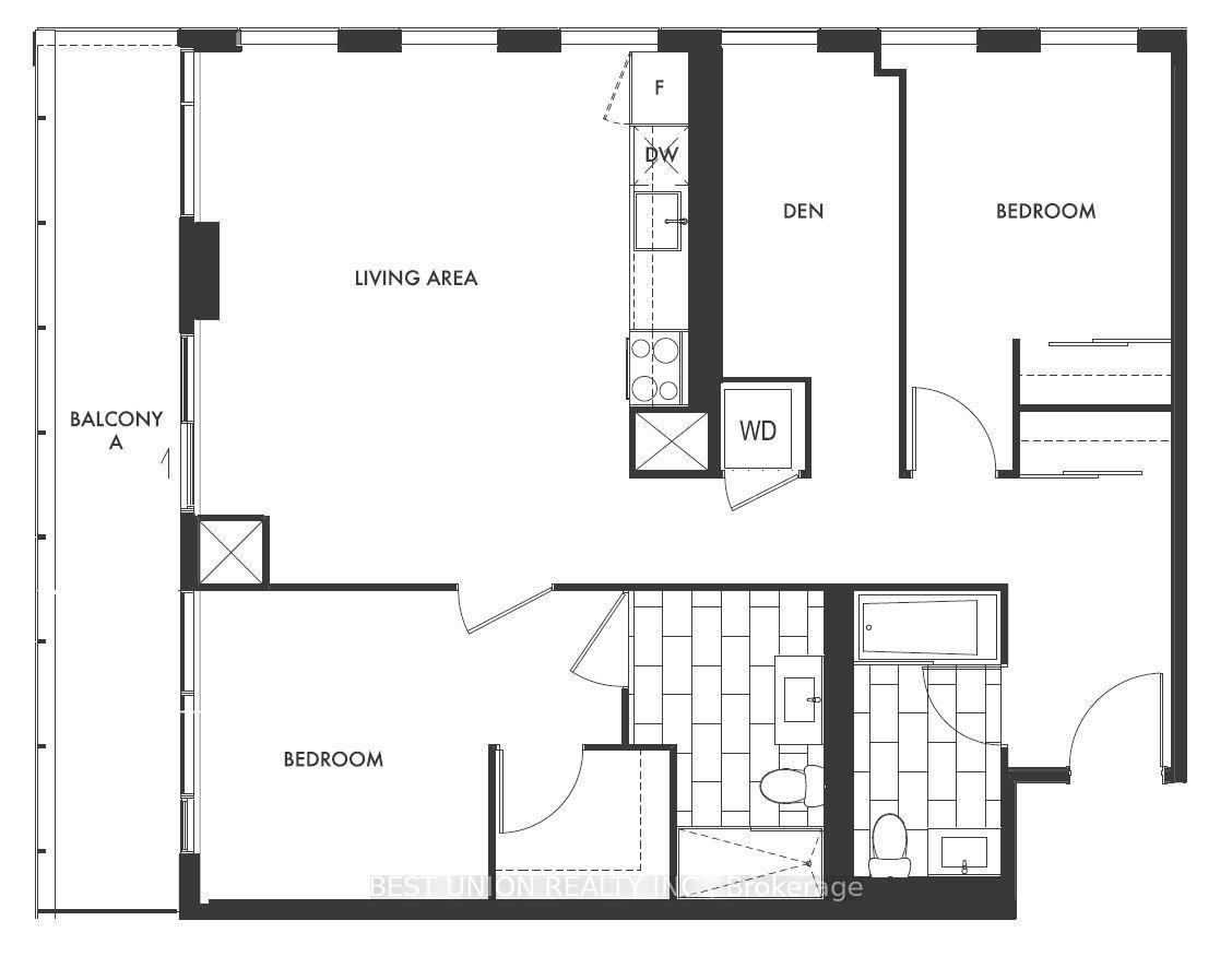 Photo 18 of Unit N1007, 35 Rolling Mills Road, Toronto, Waterfront Communities — HOMEH